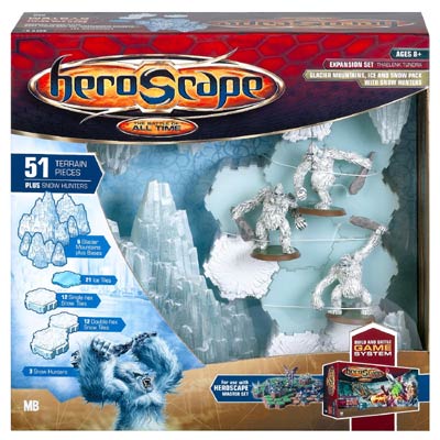 Heroscape - Large Terrain Expansion Set - Thaelenk Tundra by Hasbro