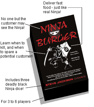 Ninja Burger by Steve Jackson Games