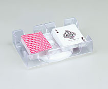 Revolving Card Tray - Clear by Fame (U.S.A.) Products, Inc.