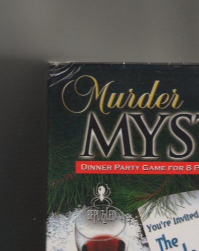 Murder Mystery Party - The Icicle Twist  - Slight Damaged Box by University Games