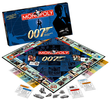 James Bond 007 Collector's Edition Monopoly by USAOpoly