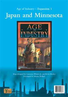 Age of Industry - Expansion 1 : Japan and Minnesota by Mayfair Games