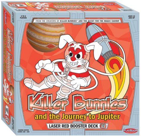 Killer Bunnies: Jupiter Laser Red Booster Deck by Playroom Entertainment
