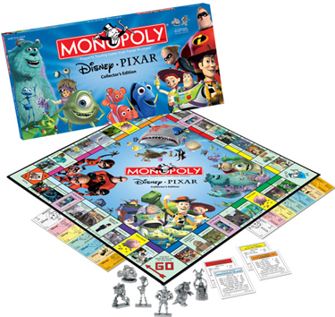 Disney PIXAR Collector's Edition Monopoly Board Game by USAopoly / Hasbro