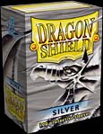 Card Sleeves - Clear front and silver back 100 count by Arcane Tinmen / Dragon Shield