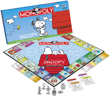 Snoopy Monopoly by USAOpoly