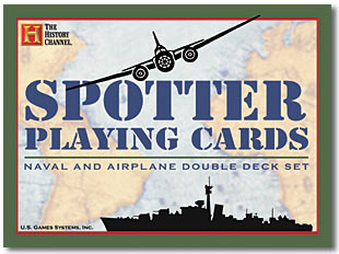 Spotter Playing Cards - Naval and Airplane Double Deck Set by US Games Systems, Inc