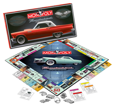 T-Bird (Thunderbird) 50th Anniversary Monopoly by USAOpoly