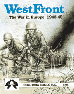 WestFront The War in Europe, 1943-45 by Columbia Games