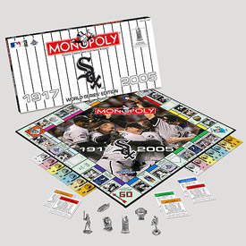 Chicago White Sox 2005 World Series Edition Monopoly Board Game by USAopoly