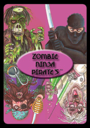 Zombie Ninja Pirates Card Game by Gozer Games LLC