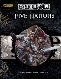 Dungeons & Dragons: Eberron Five Nations Hc by TSR Inc.