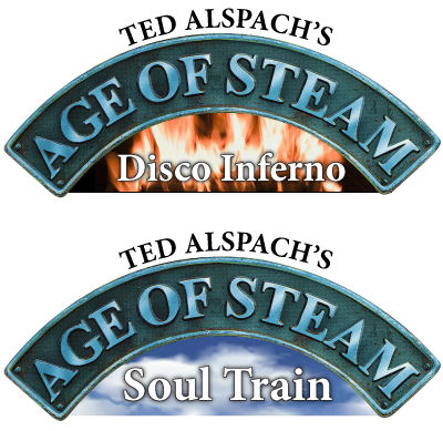Age of Steam Expansion - Disco Inferno / Soul Train by Bezier Games