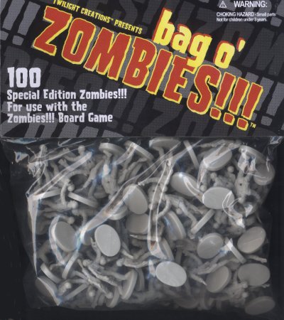 Zombies!!! Bag O' Zombies (Non-glowing) by Twilight Creations, Inc.