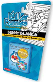 Killer Bunnies Bunny Blanks Set 1 Pack - includes 2 free Psi Series Cards (01 & 02) by Playroom Entertainment