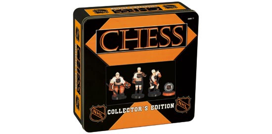 National Hockey League Chess in Tin by USAOpoly
