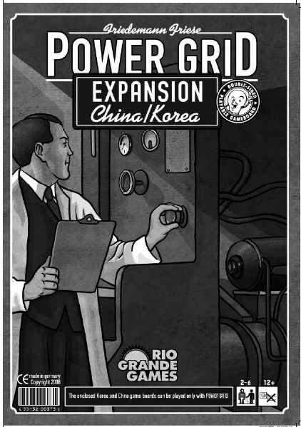 Power Grid Expansion - China & Korea by Rio Grande Games