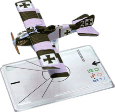 Wings Of War miniatures : Lfg Roland CII (Luftstreitskrafte) by Fantasy Flight Games