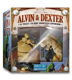 Ticket to Ride: Alvin & Dexter Monster Expansion by Days of Wonder, Inc.
