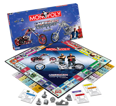 American Choppers Monopoly Board Game by USAopoly