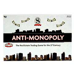 Anti-Monopoly Game by University Games