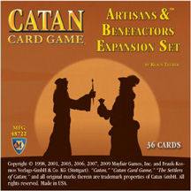 Catan Card Game: Artisans & Benefactors Expansion by Mayfair Games