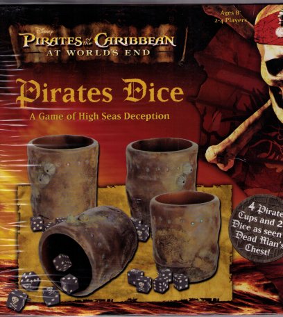 Pirates of the Caribbean Dice Game (At World'd End) by Friendly Games / Disney