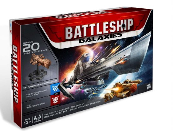 Battleship Galaxies: The Saturn Offensive Board Game by Wizards of the Coast / Hasbro