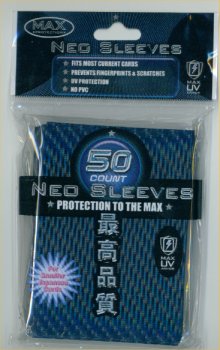 Card Sleeves - Mini - Neo - Black (50) by Max Protection