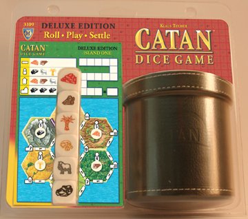 Catan: Deluxe Dice Game by Mayfair Games