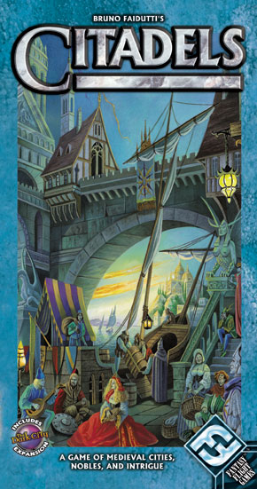 Citadels - (Includes The Dark City Expansion) by Fantasy Flight