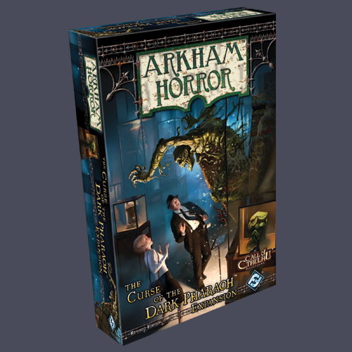 Arkham Horror: Curse Of The Dark Pharaoh Expansion (Revised Edition) by Fantasy Flight Games