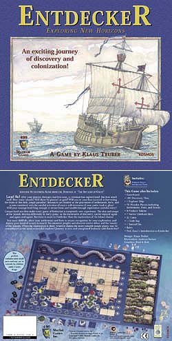 Entdecker - Exploring New Horizons by Mayfair Games