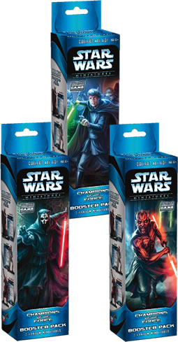 Star Wars Cmg: Champions Of The Force Booster Pack by TSR Inc.