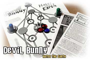 Devil Bunny Hates The Earth by Cheapass Games
