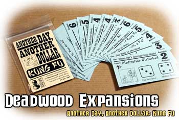 Deadwood Expansion : Kung Fu by Cheapass Games