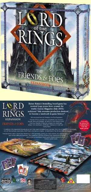 Lord of the Rings - Friends and Foes Expansion by Fantasy Flight