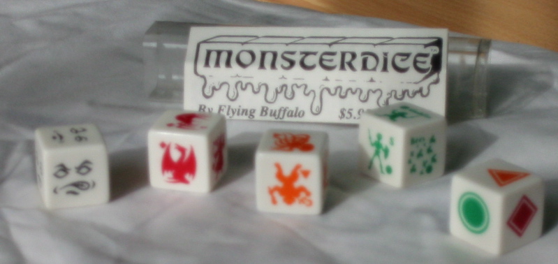 Monster Dice Set by Flying Buffalo