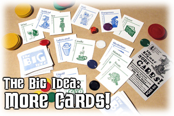 Big Idea : More Cards Expansion by Cheapass Games
