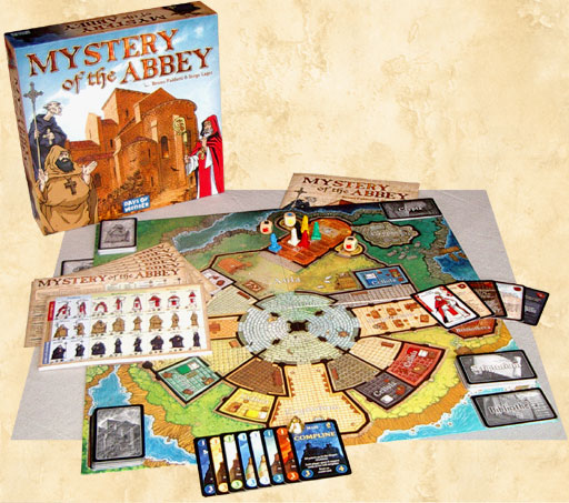 Mystery of the Abbey (Includes Pilgrims Expansion) by Days of Wonder