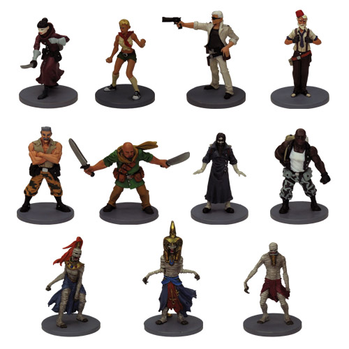 The Adventurers: The Pyramid Miniatures by Fantasy Flight Games