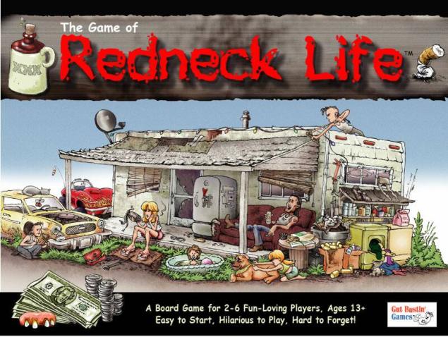 Redneck Life Board Game by Gut Bustin Games