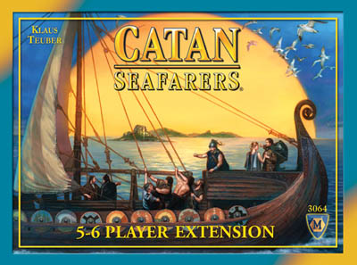 Settlers of Catan Board Game : Seafarers of Catan 5-6 Player Extension by Mayfair Games