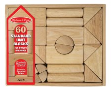 Standard Unit Blocks (60 - Piece) by Melissa and Doug