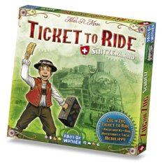 Ticket To Ride: Swiss (Switzerland) Map Expansion by Days of Wonder, Inc.