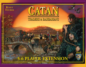 Settlers of Catan Board Game : Traders & Barbarians 5-6 player extension by Mayfair Games