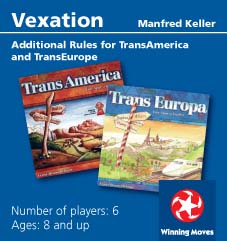 Vexation: TransAmerica/TransEuropa Expansion by Rio Grande Games