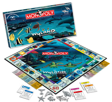 Wyland Underwater Art Monopoly by USAOpoly